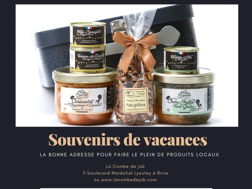 Ramener un panier garni de produits locaux de Brive